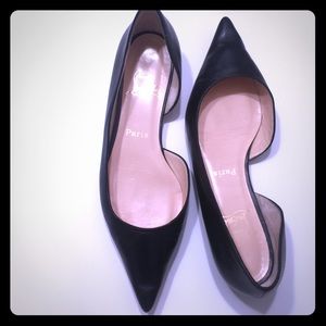 CHRISTIAN LOUBOUTIN FLATS - EUC